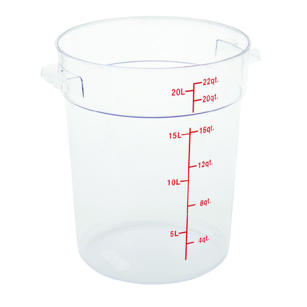 Hubert 41802 - Hubert® Food Storage Container, 13-3/4" Dia. X 15"D, Round