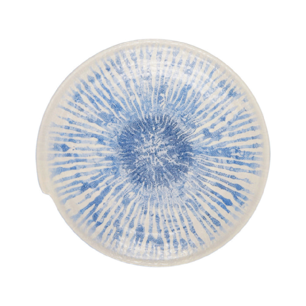 GET Enterprises B233088-CLB Elite Global Solutions Plate 8-7/8" Dia. Irregular Round