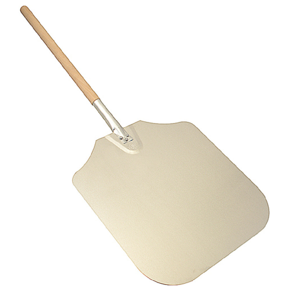 Franklin Machine Products 137-1640 X-Large Pizza Peel 16"W X 18 D Aluminum Blade 22" Long Wooden Handle