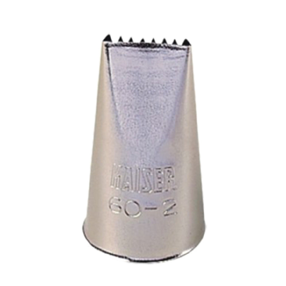 Bauscher Hepp 23.0066.2602 - Star Ribbon Nozzle, 16mm Dia., Stainless Steel