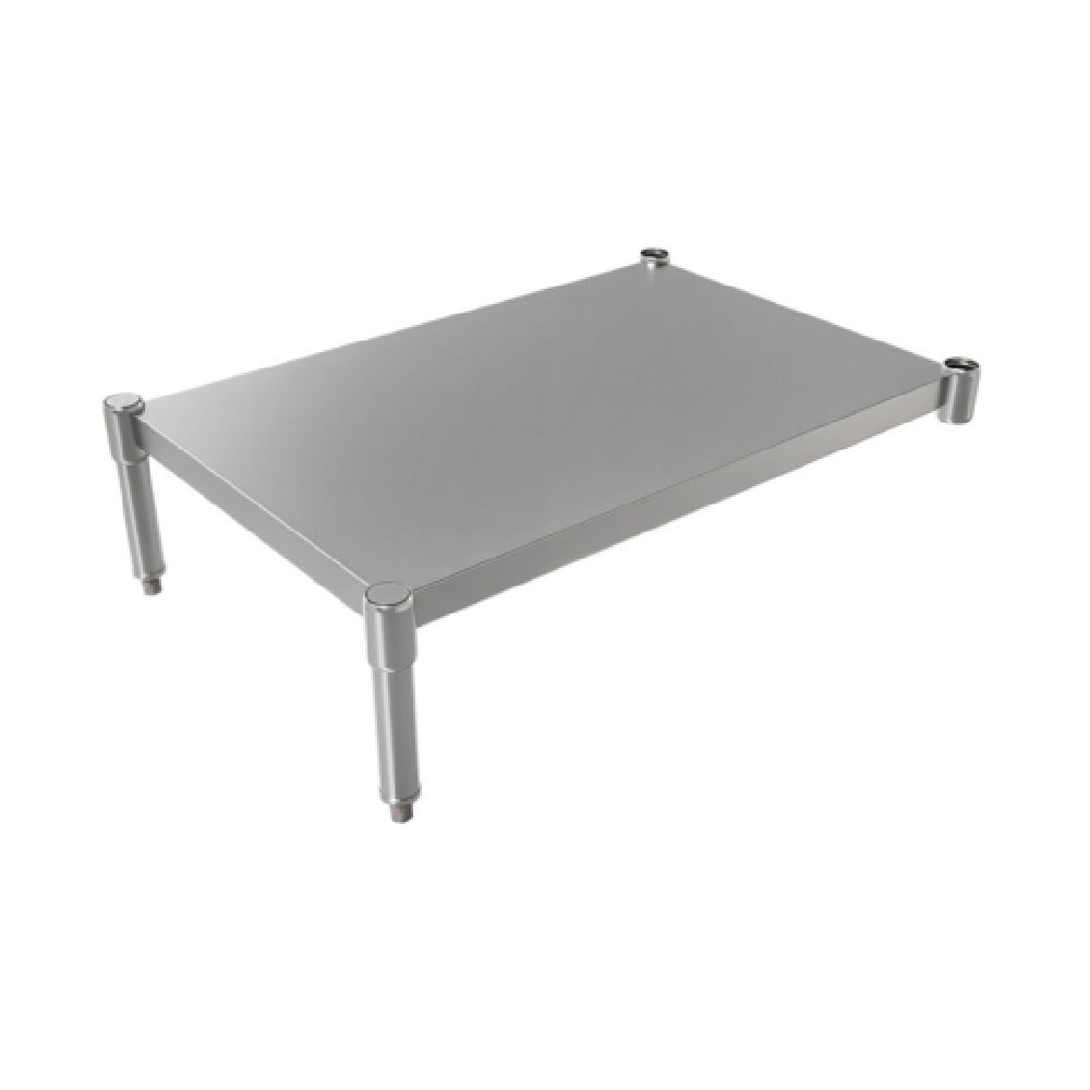 BK Resources DTS-36 - Dish Table UnderShelf, 36"W X 23-5/16"D X 10-11/16"H, 18/304 Stainless Steel Construction
