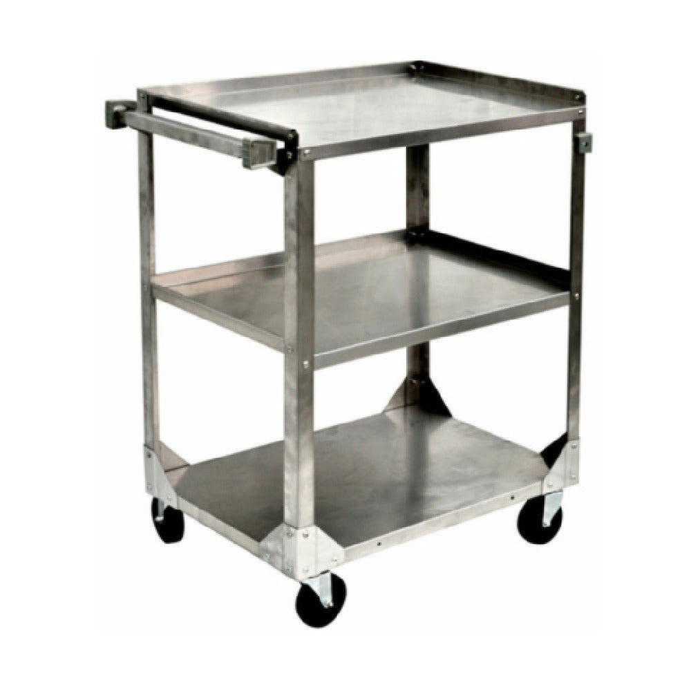 Hubert 28W-121 - Kratos® Utility Cart, 3 Shelves, 300 Lb. Weight Capacity