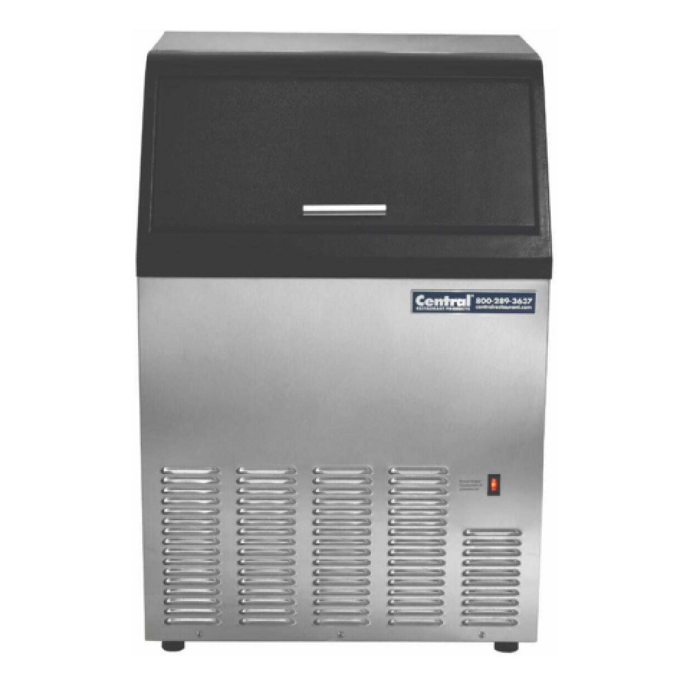 Hubert 66251 - Kratos® Ice Machine, 22"W X 21"D X 32.7"H, 125 Lbs Daily Ice Production
