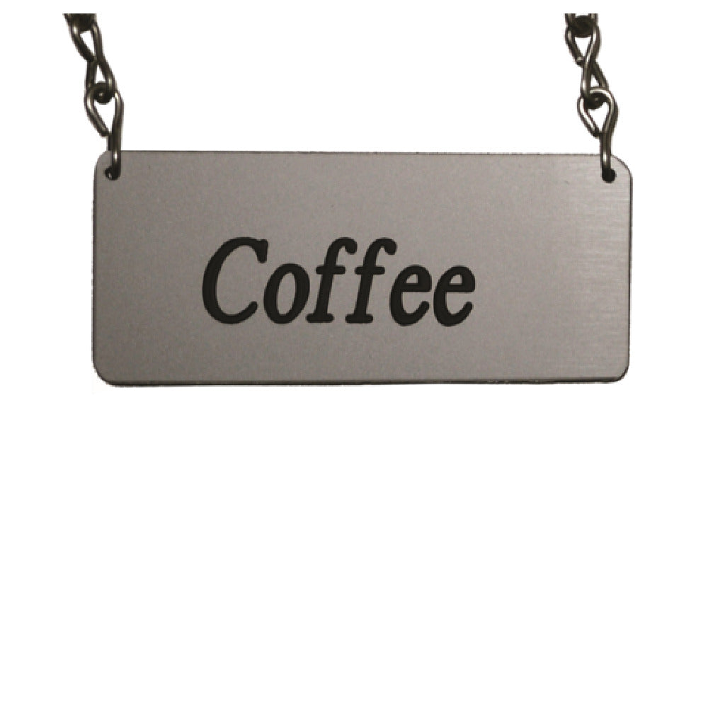 Service Ideas IDCHCF Service Ideas ID Chain Coffee ID Chain Brushed Stainless
