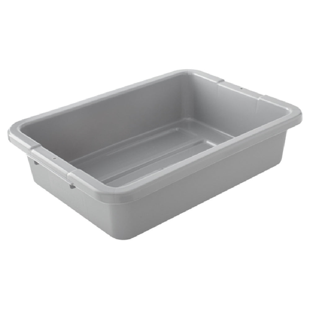 Rubbermaid FG334992GRAY - Bus/Utility Box, 4-5/8 Gallon, 20"L X 15"W X 5"H