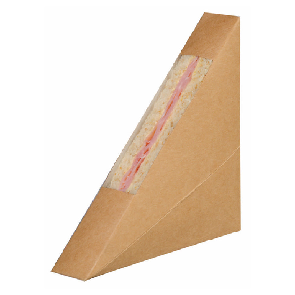 PacknWood 209KCK2612 - Sandwich Wedge Box, 4.8" X 1" X 4.8"H, Triangular