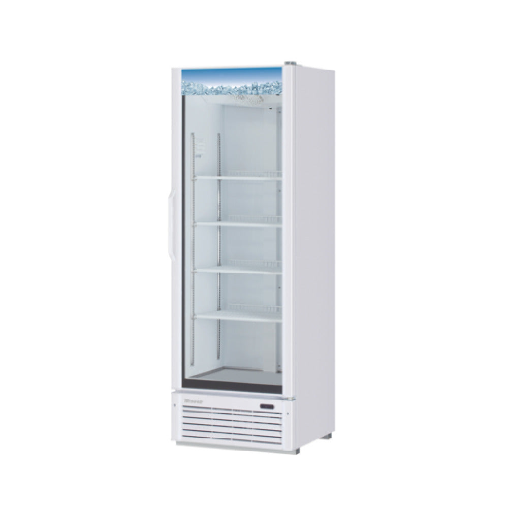 Turbo Air TGM-15W-N6 - Glass Door Refrigerator, One-section, 26-3/8"W X 25"D X 76-3/4"H