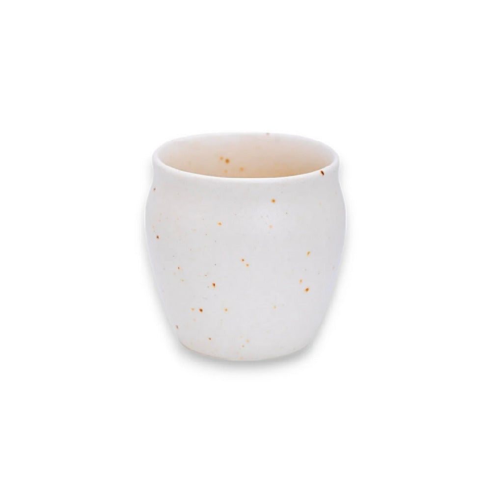 By The Earth Living CM081 Khulad (Vase Cup) 6 Oz. Speckled