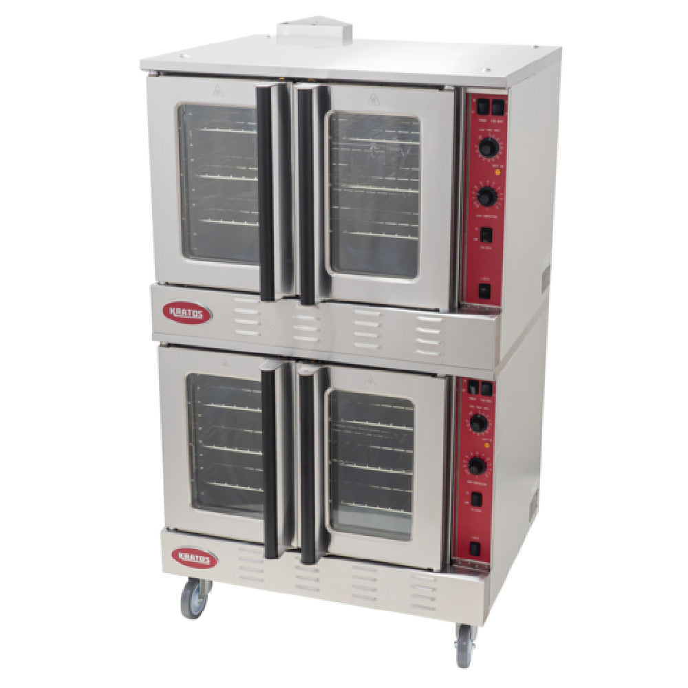 Hubert 29Y-062 - Kratos Electric Convection Oven, 40-1/8"W X 43-1/2"D X 112-1/4"H