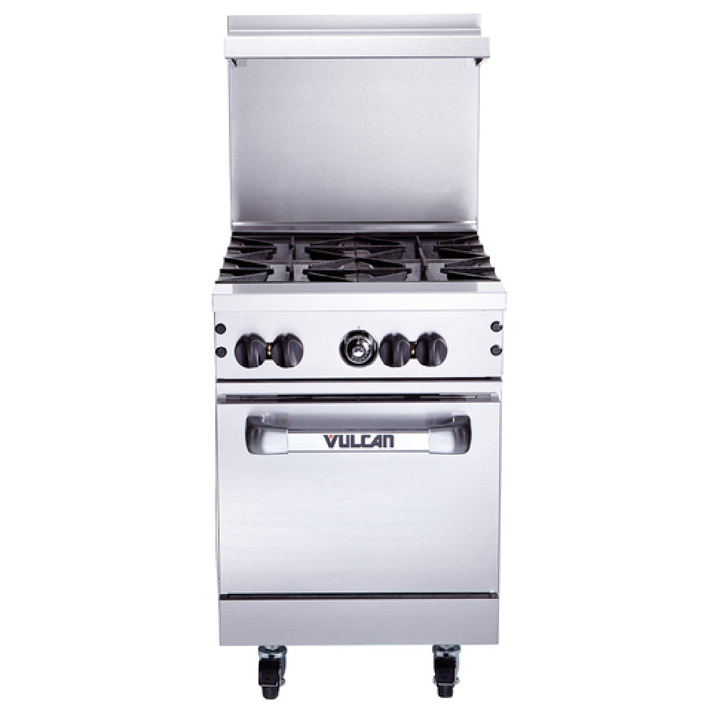 Vulcan 24S-4B-QS-PLATINUM_NAT (Quick Ship) Endurance™ Restaurant Range Gas 24"