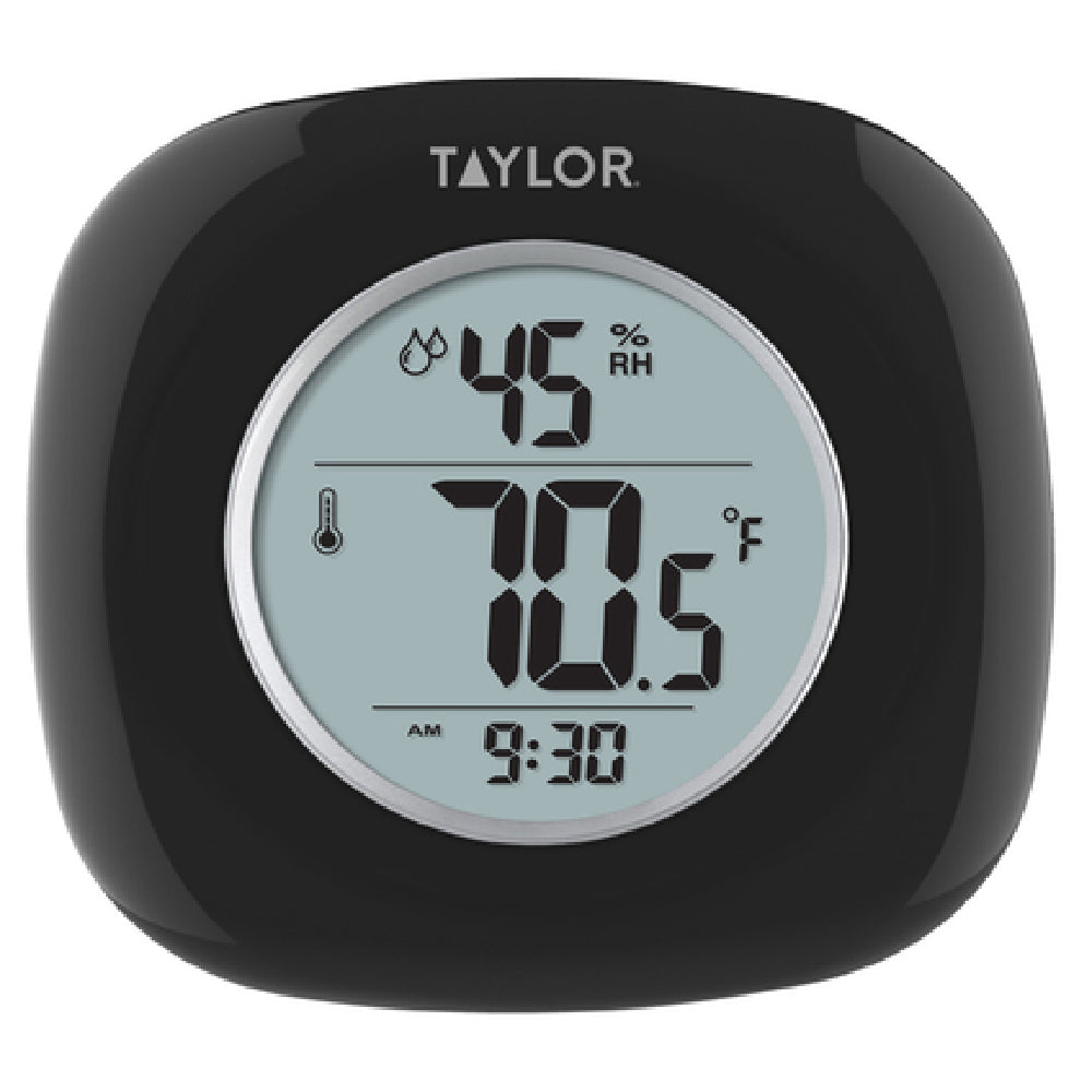 Taylor 1745BK Indoor Thermometer/Hygrometer 14°F To 122°F (-10°C To 50°C) Temperature Range