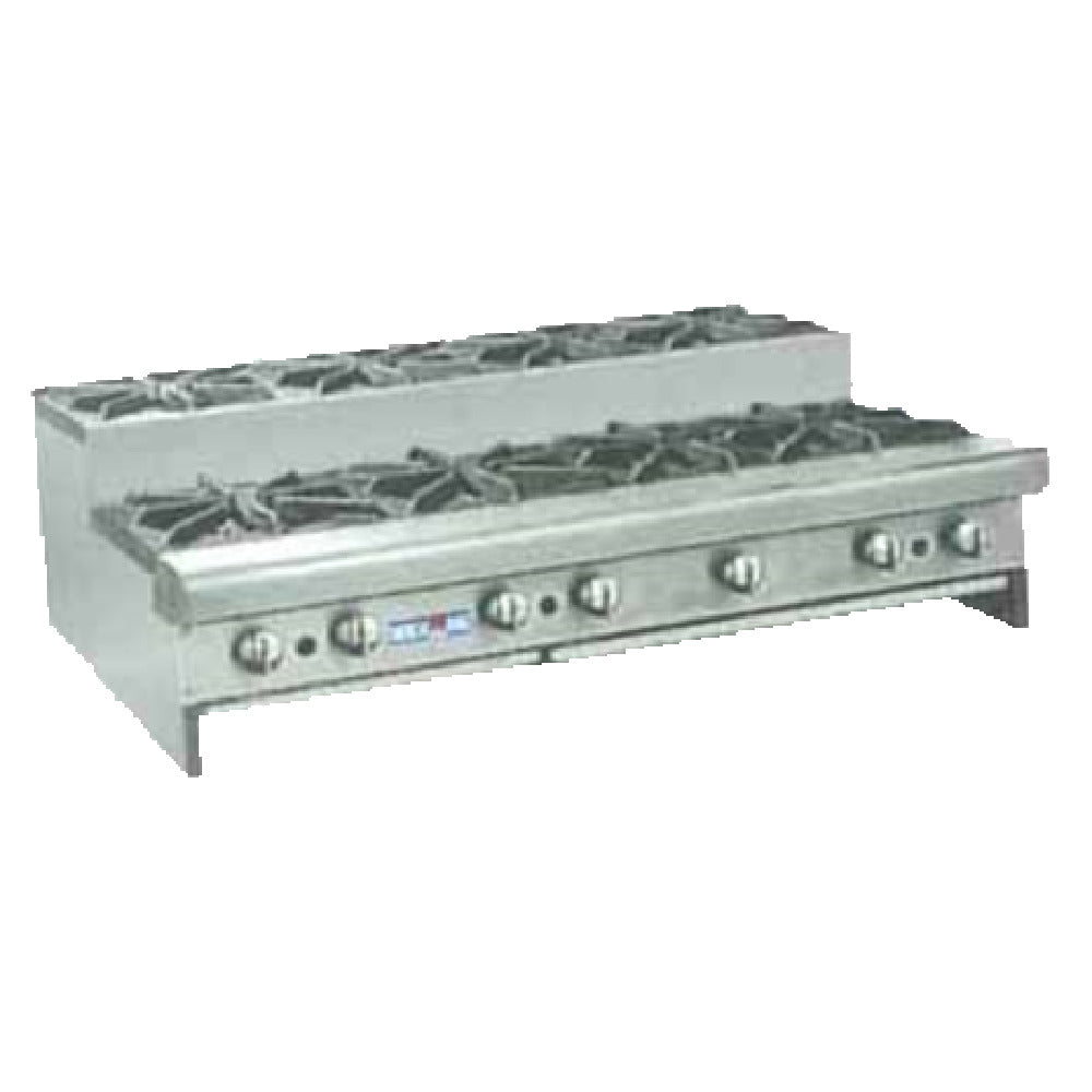 American Range SUHP-48-8 - Culinary Series Step-Up Hotplate, Gas, 48"