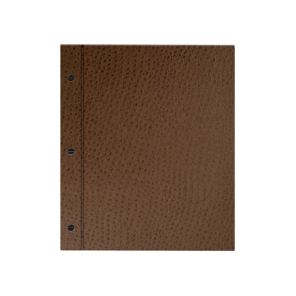 Risch CMBFF-CH 8.5X11 Chesterfield Ostrich Texture Faux-leather Chicago Menu Board (specify Color)