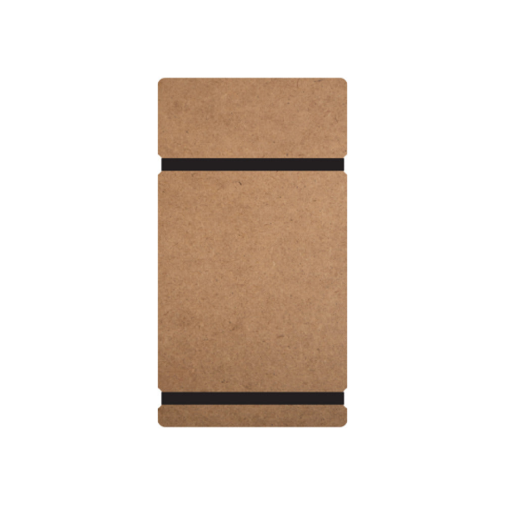 Risch MDF 5.5X8.5 MDF Menu Board 5-1/2" X 8-1/2" 3" Header For Laser Engraved Or Foil Stamped Logo