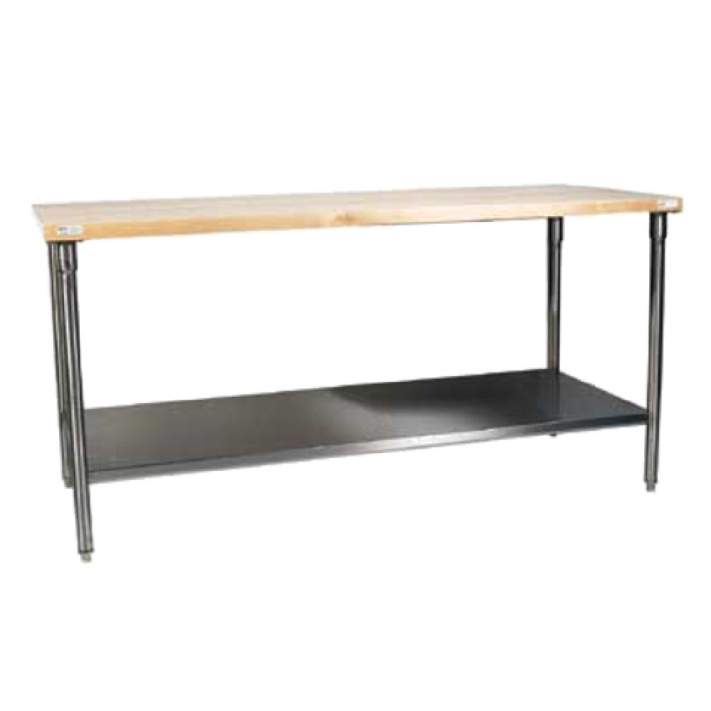 Winholt WTSS3648 - Work Table, 48"W X 36"D X 34"H, Open Bar Style