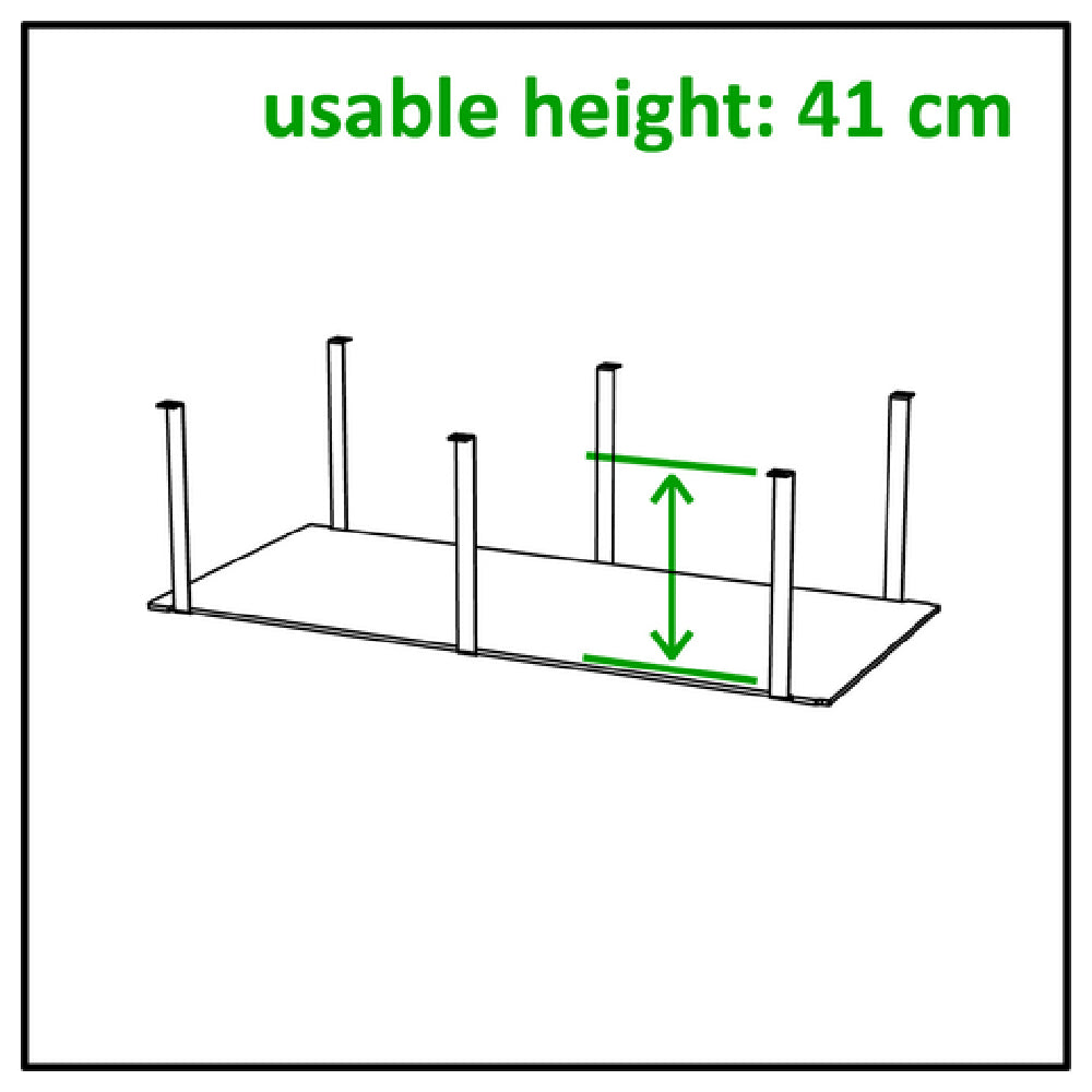 Bauscher Hepp VE-80085 - Venta® Shelf, To Create Storage Space Under A Buffet Table