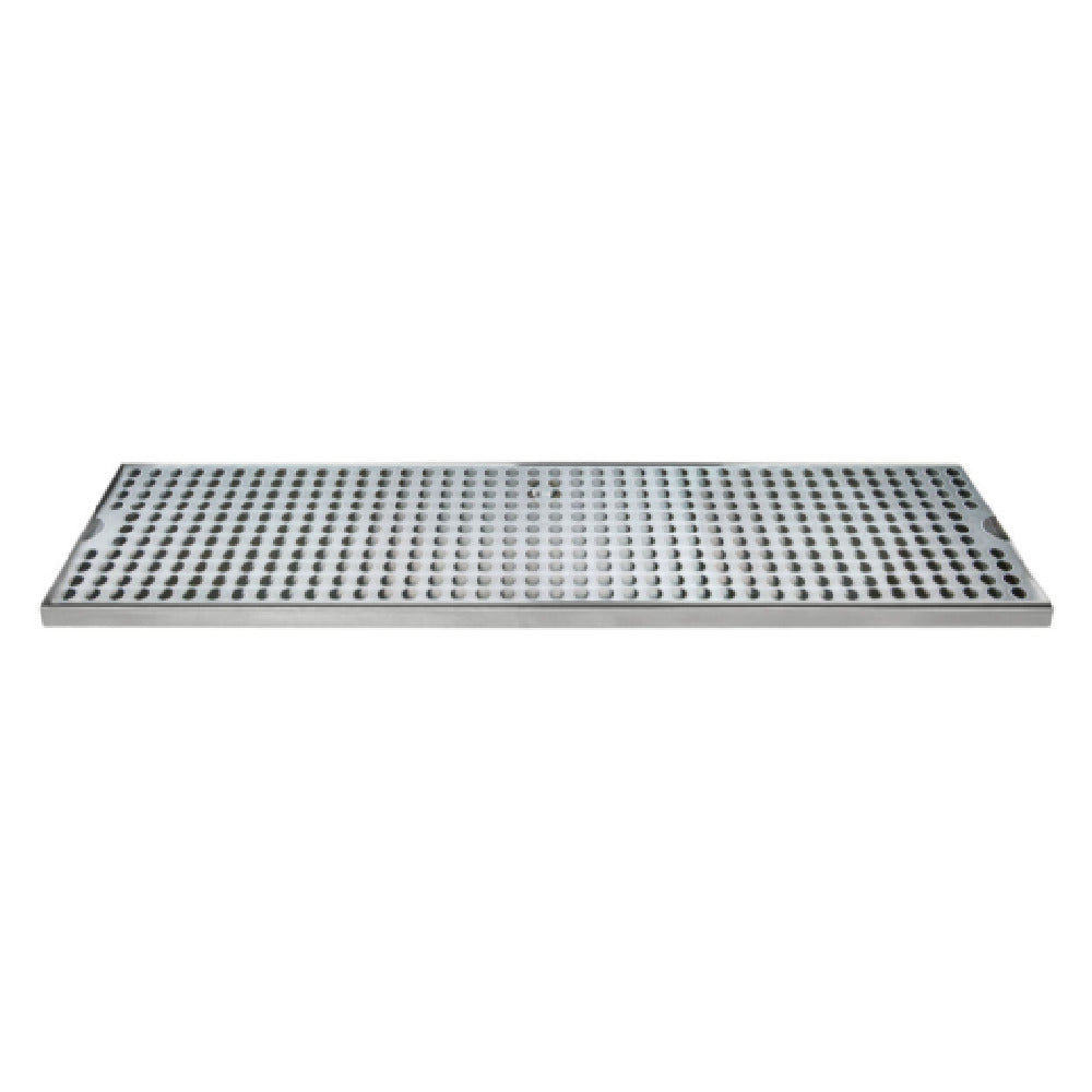 Micro Matic DP-120D-24-P Surface Mount Drip Tray 24"W X 5"D X 3/4"H With Perforated Grill