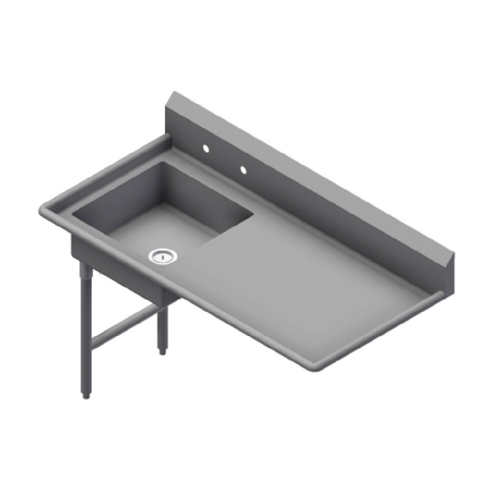 Winholt UDT-16-L-72L - Dish Table, Undercounter, Left-right Operation