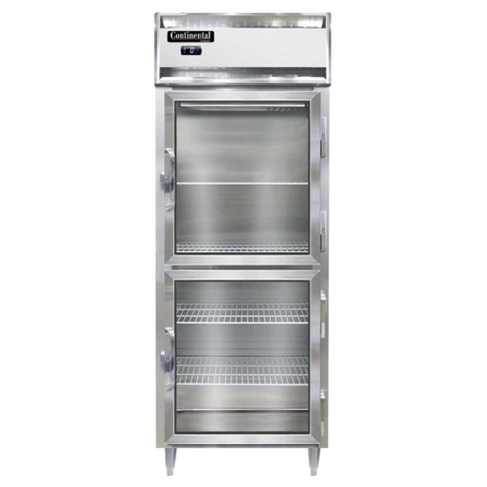 Continental Refrigerator D1FENSAGDHD Designer Line Wide Freezer Reach-in 28-1/2"W