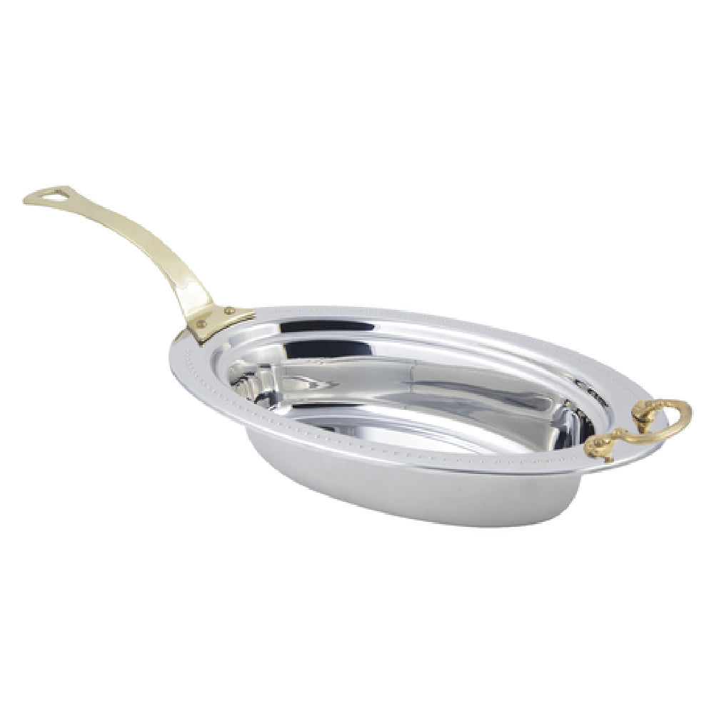 Bon Chef 5399HL - Food Pan, Full Oval, 6-1/8 Qt. (196 Oz.) Capacity