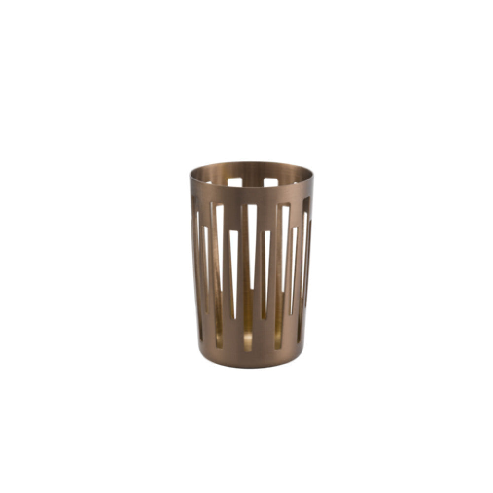 Service Ideas DB-60RG Breadstick Basket 2.25" Dia. X 3"H Round