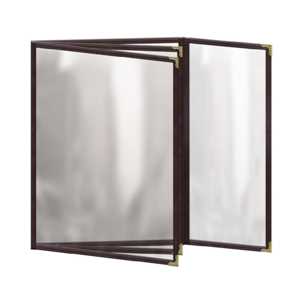 Risch TETBQ 8.5X11-NYLON Deluxe Sewn Nylon Menu Cover (specify Color) 8-1/2" X 11"