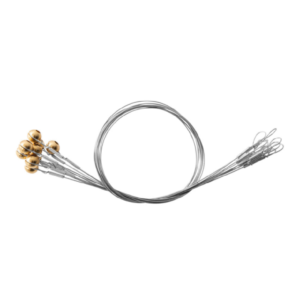 BOSKA Professional Cheese Equipment 552010 Boska Cutting Wires C-O-M 340x06mm 10 Pcs 0.02''W X 13.38''D X 0.02''H