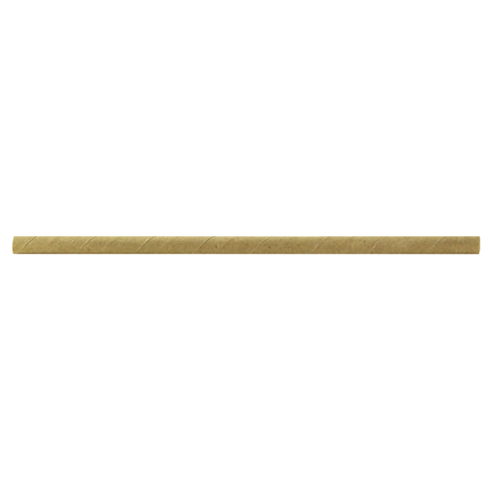 PacknWood 210CHP19KRW - Eco Straws, 0.2" Dia. X 7.75"L, Coated With Beeswax