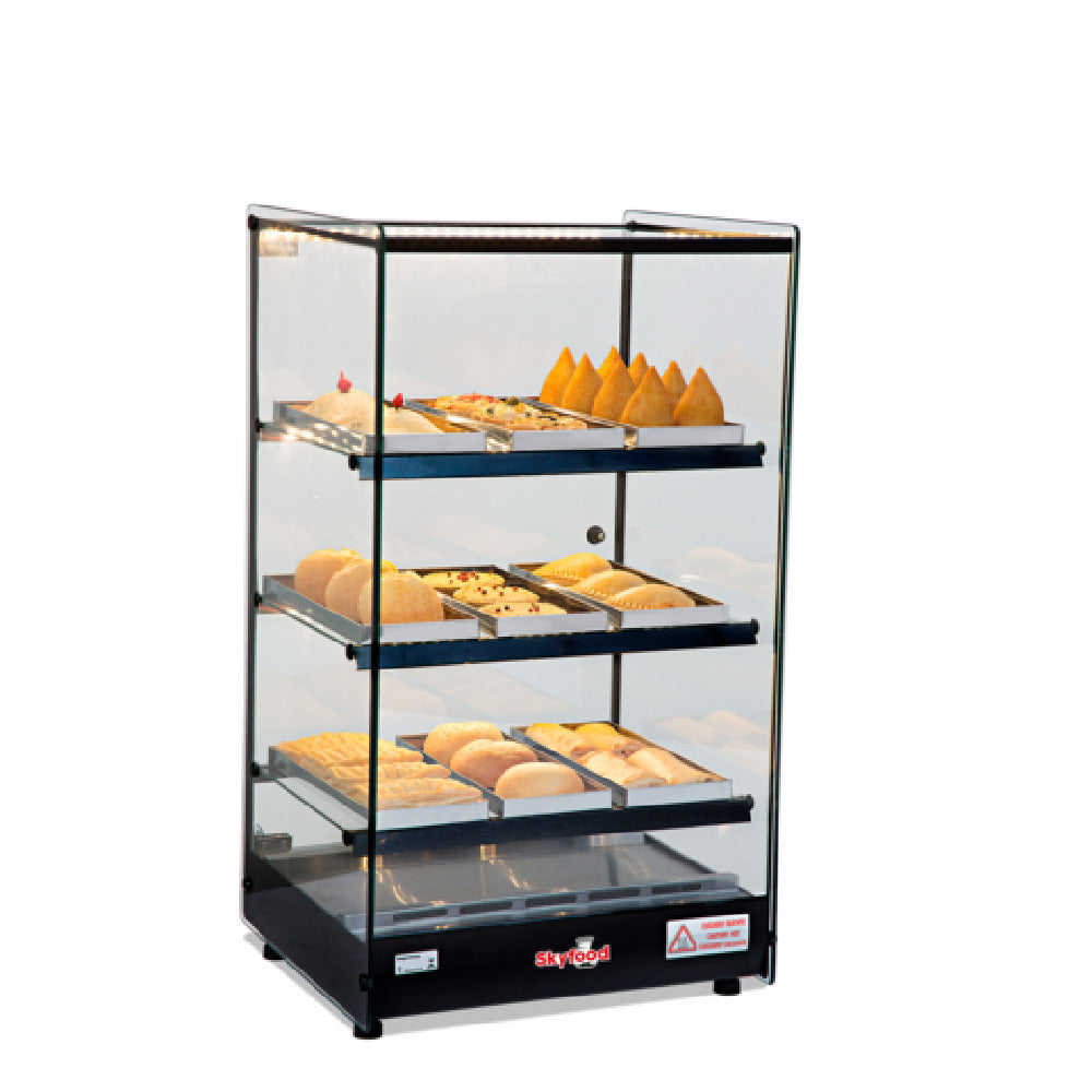 Skyfood Equipment FWD3T-9P Food Warmer Display Case 18-1/2"W X 17-3/8"D X 32-1/3"H Tower Line