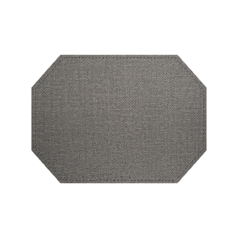 Risch PLACEMATDXOCT-MILAN 15X11 Milan Simulated Woven Vinyl Premium Sewn Placemat (specify Color)