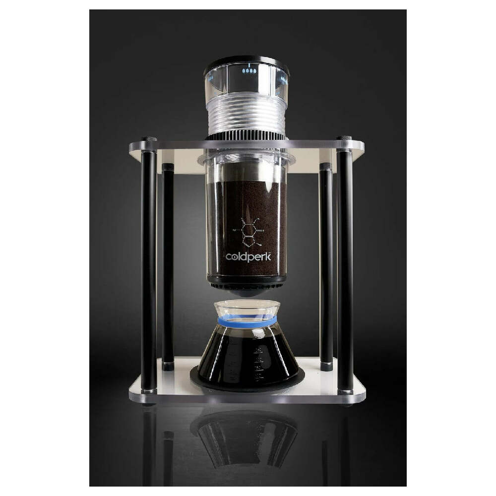 ColdPerk Café 2 - Cold Brew Coffee System, Manual Espresso-strength Coffee Concentrate Brewer