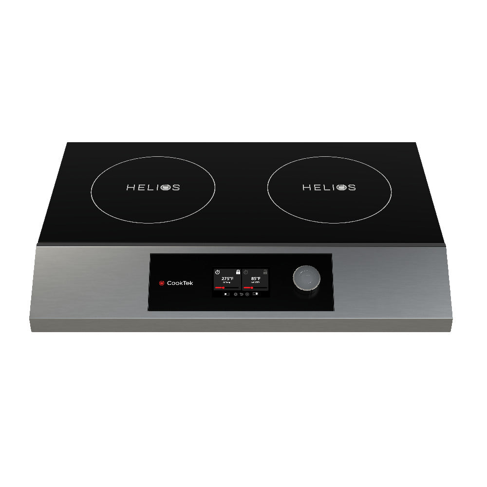 CookTek (Middleby) HTF-9500-SS25-1 - Induction Cooktop, Countertop, Double Hob