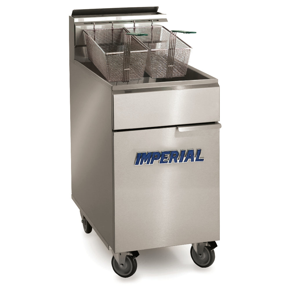Imperial (Middleby) IF-DS-75 - Fryer Drain Cabinet, 19-1/2", Open Cabinet Base With Door