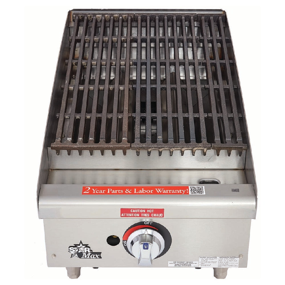 Star (Middleby) 6115RCBF - Star-Max® Charbroiler, Gas, Countertop