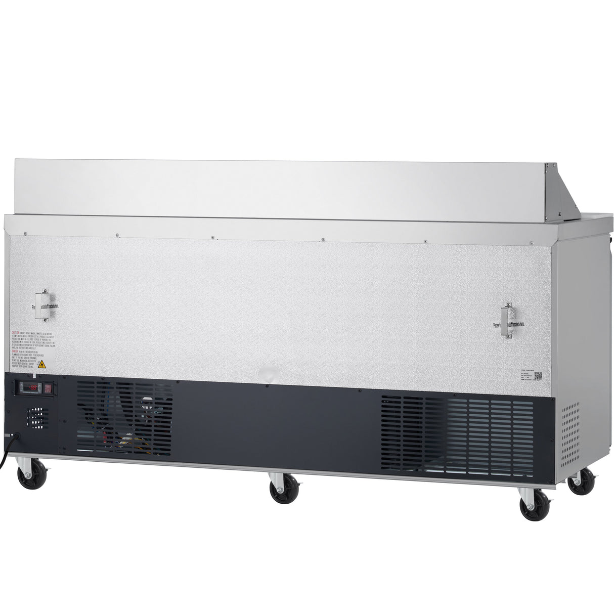 Showmaker S-SP70 Refrigerated Sandwich/Salad Prep Table 3 Solid Swing Doors 70.4"W X 29.5"D X 41.5"H