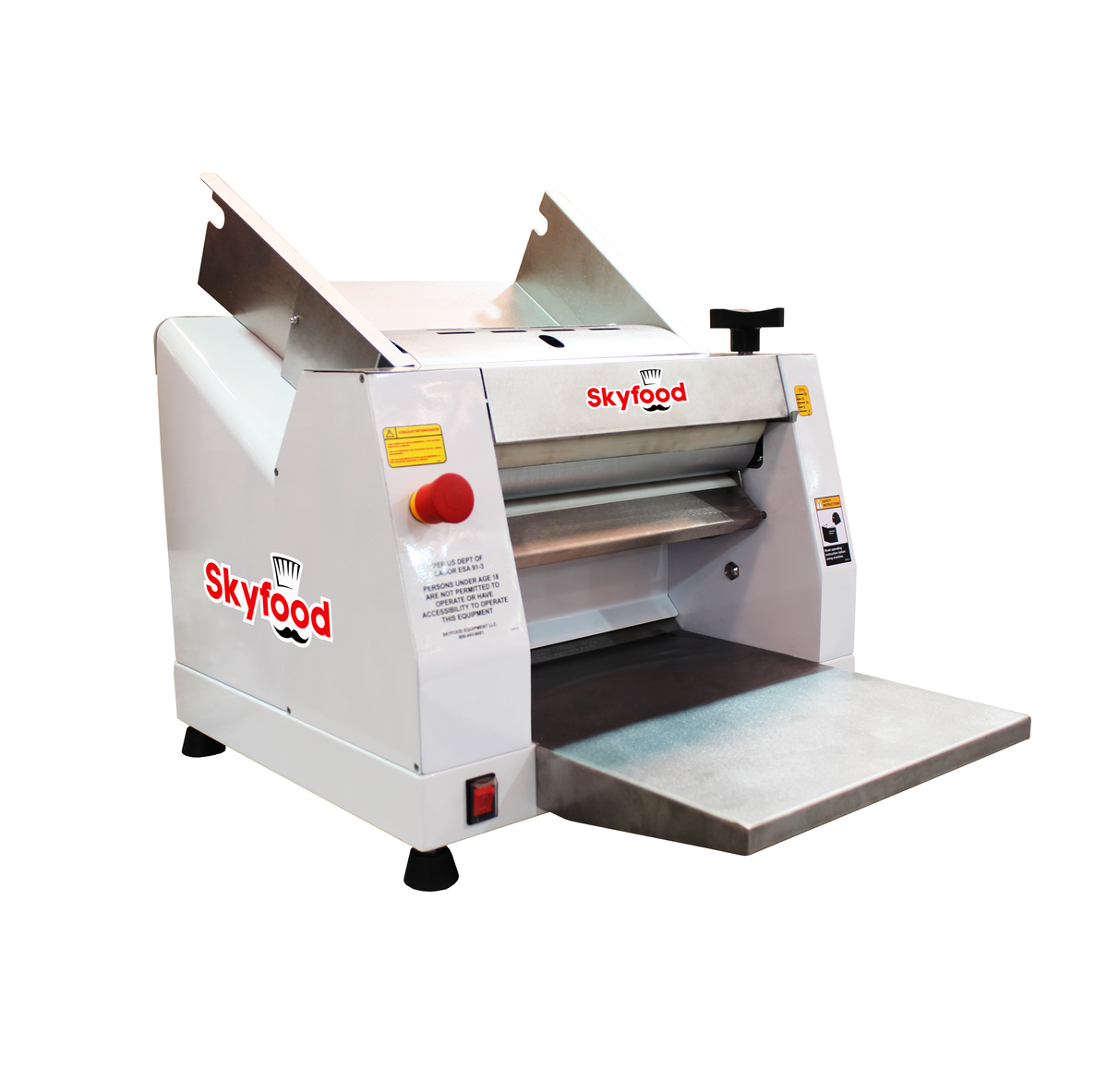 Skyfood Equipment CLM-400 Dough Roller & Sheeter Table Top Single Pass