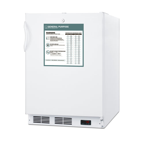 Summit FF7LWBIADAGP Accucold Undercounter All-Refrigerator Built-in Or Freestanding