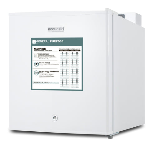 Summit FS24LGP Accucold Compact All-Freezer 1.4 Cu. Ft. Capacity Digital Thermostat