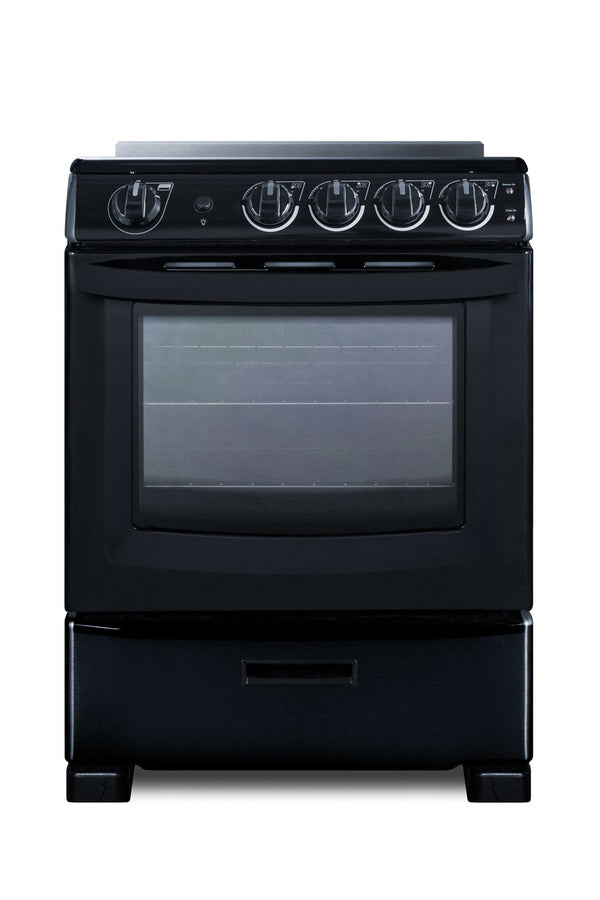 Summit REX2431BRT Electric Range 24"W 2.9 Cu.ft. Oven Capacity