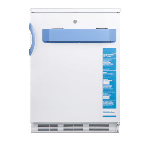 Summit VT65MLBIMED2 Accucold Medical/Scientific Undercounter All-Freezer Built-in Or Freestanding
