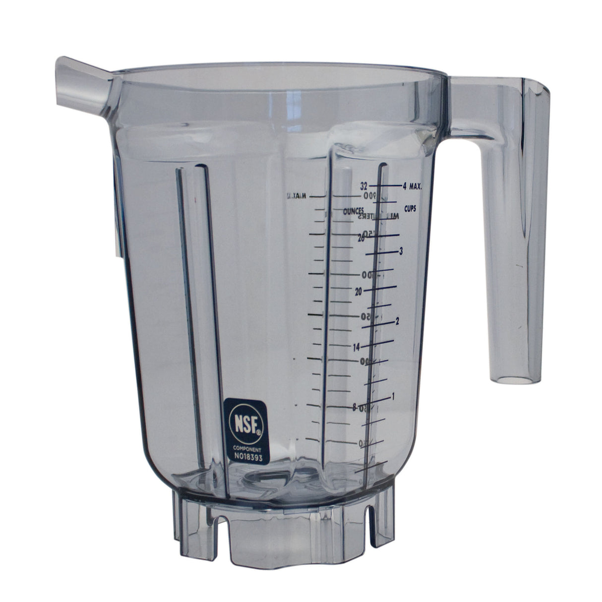 Vitamix 015643 Standard Blender Container ONLY 32 Oz. (0.9 Liter) Capacity Clear BPA Free Tritan™ (Lid and Blade Not Included)