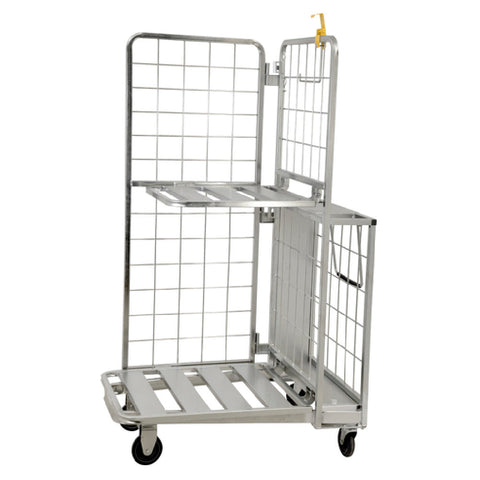 Metal Wire Bussing Utility Transport Carts