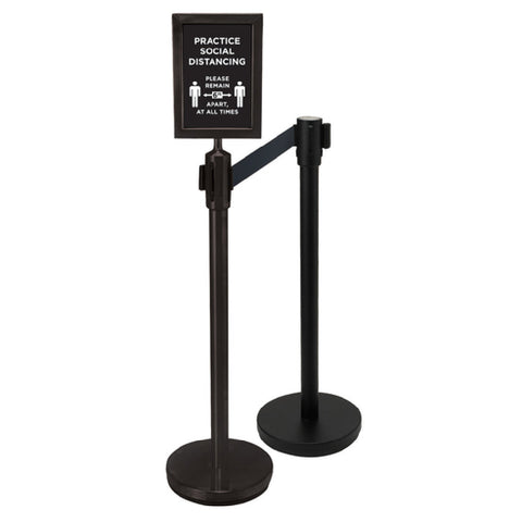 Retractable Crowd Control Stanchions