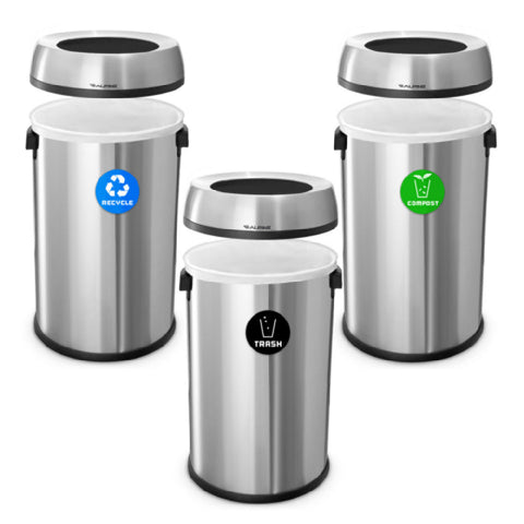 Metal Recycling Receptacle / Containers