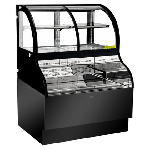 Dual Serve Refrigerated Display Cases