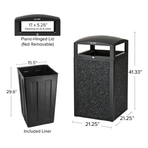 Outdoor/Indoor Trash Receptacles