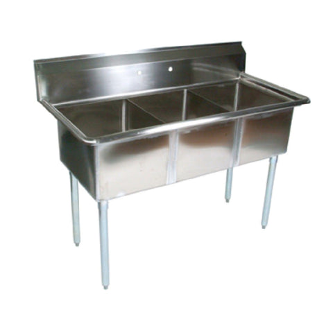 (3) Three Compartment Sinks