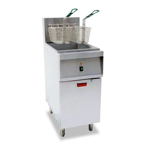 Full Pot Floor Model Electric Fryers