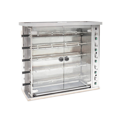 Gas Horizontal Rotisserie Broilers