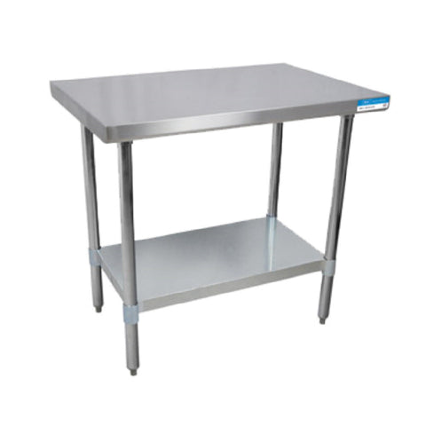 54" - 62" Stainless Steel Top Work Tables